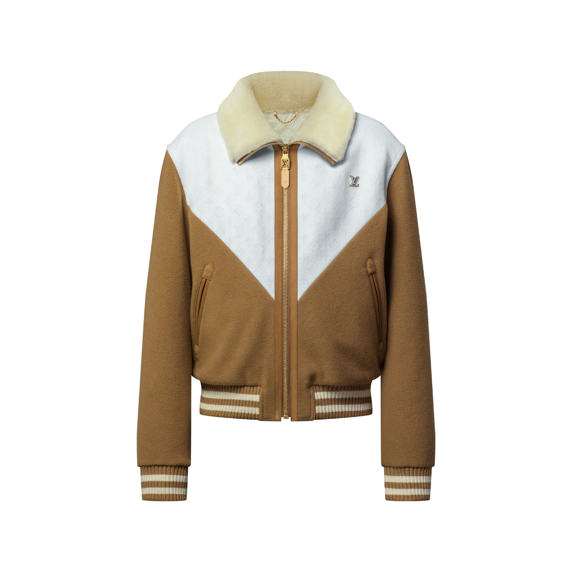 Monogram Blouson With Shearling Collar - For Men | LOUIS VUITTON